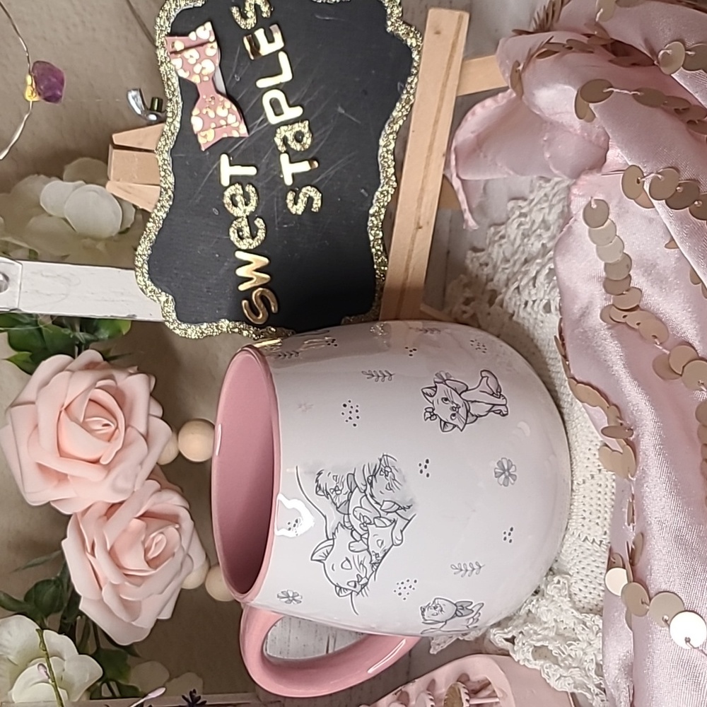 🎀 Pink Disney Aristocats Coffee Tea ☕️ - Picture 5 of 5